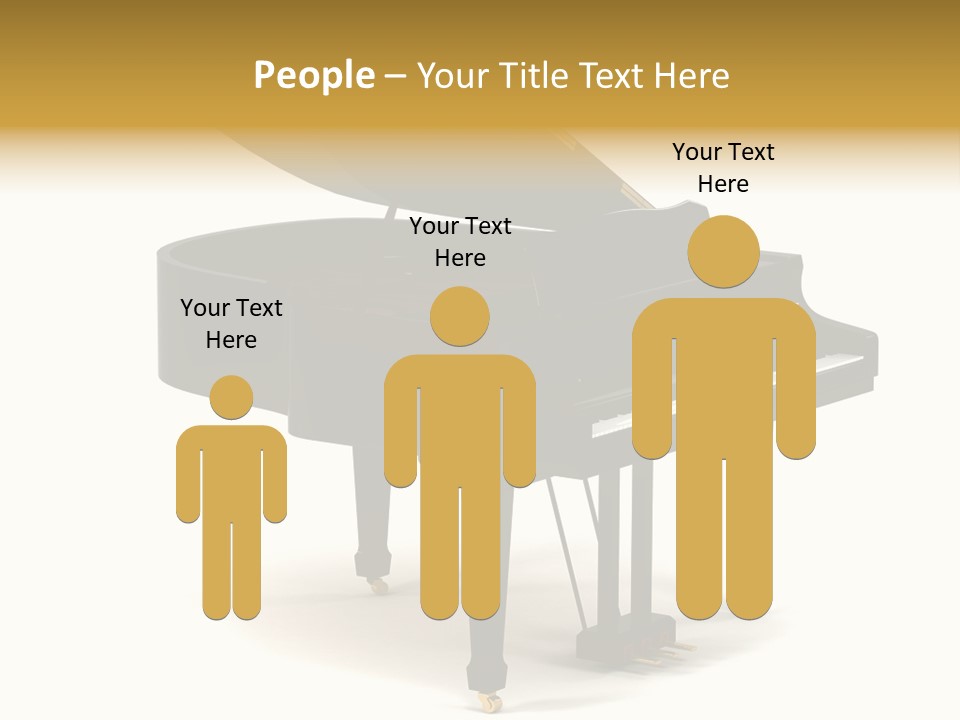 Forte Black Melody PowerPoint Template