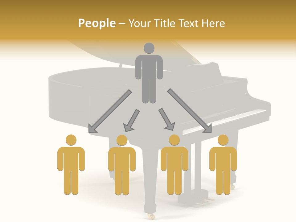 Forte Black Melody PowerPoint Template