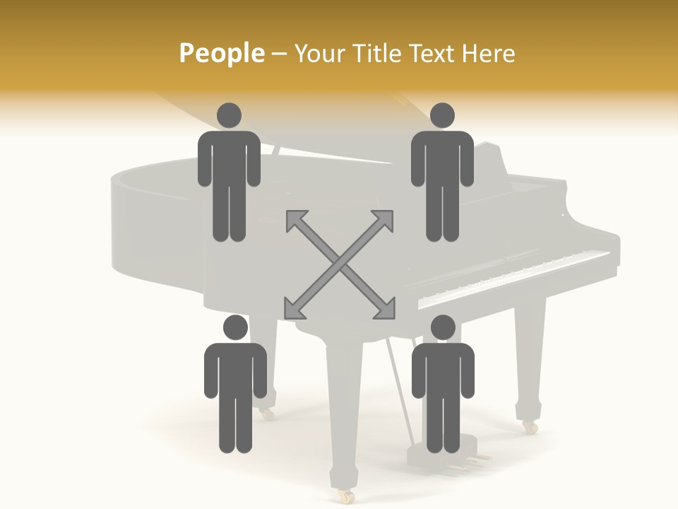 Forte Black Melody PowerPoint Template