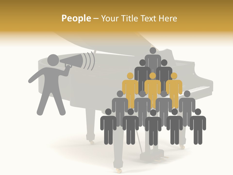 Forte Black Melody PowerPoint Template