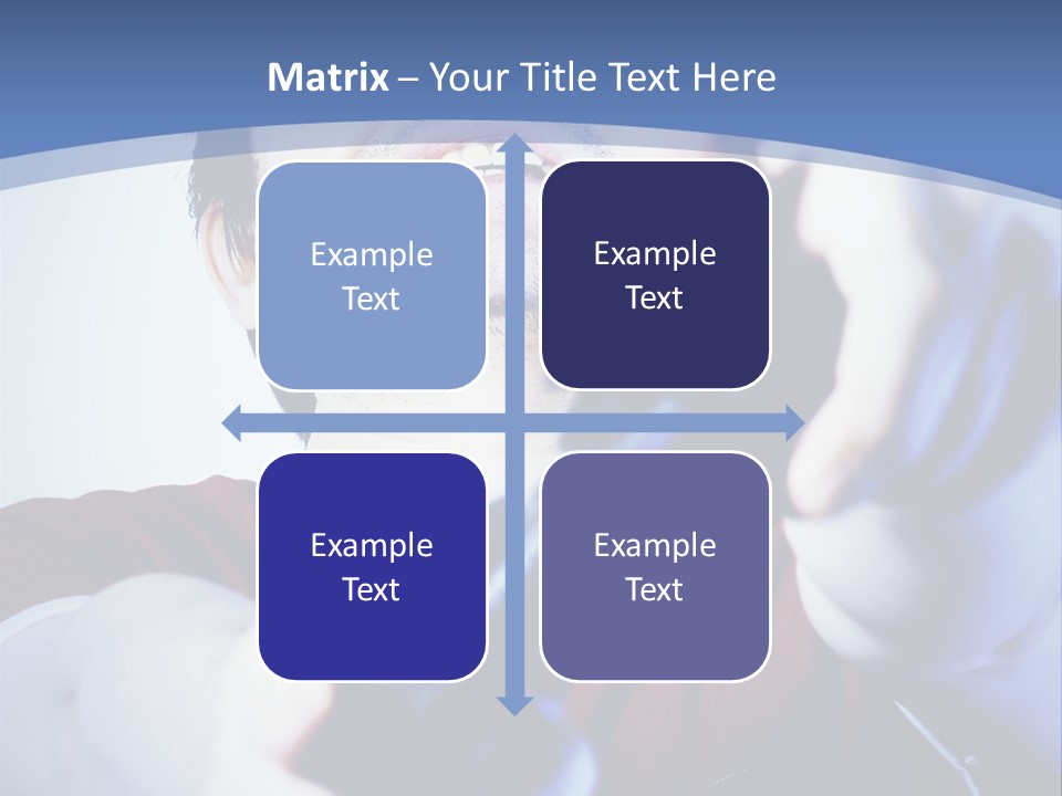 Attentive Intent Gaze PowerPoint Template