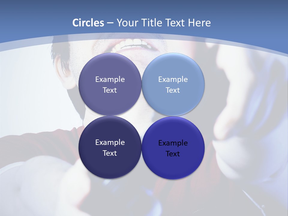 Attentive Intent Gaze PowerPoint Template