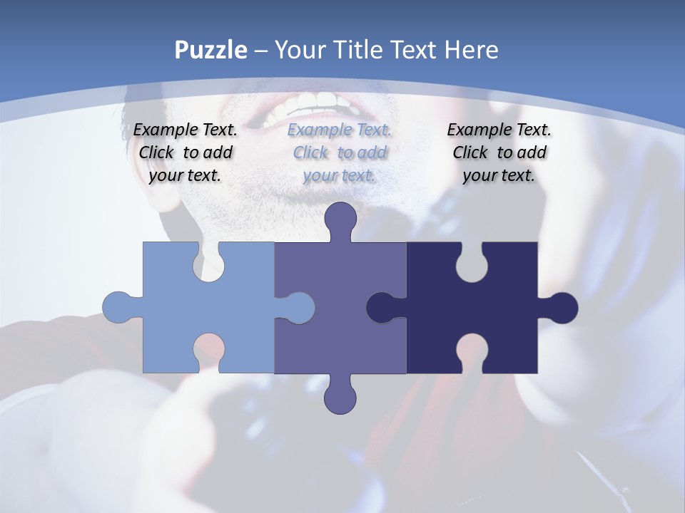 Attentive Intent Gaze PowerPoint Template