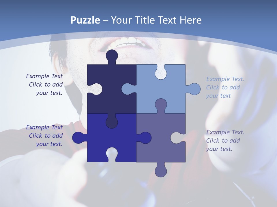 Attentive Intent Gaze PowerPoint Template