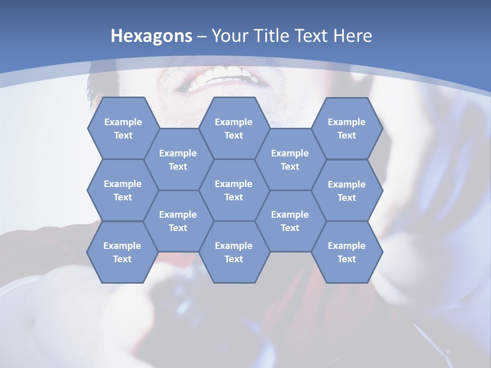 Attentive Intent Gaze PowerPoint Template