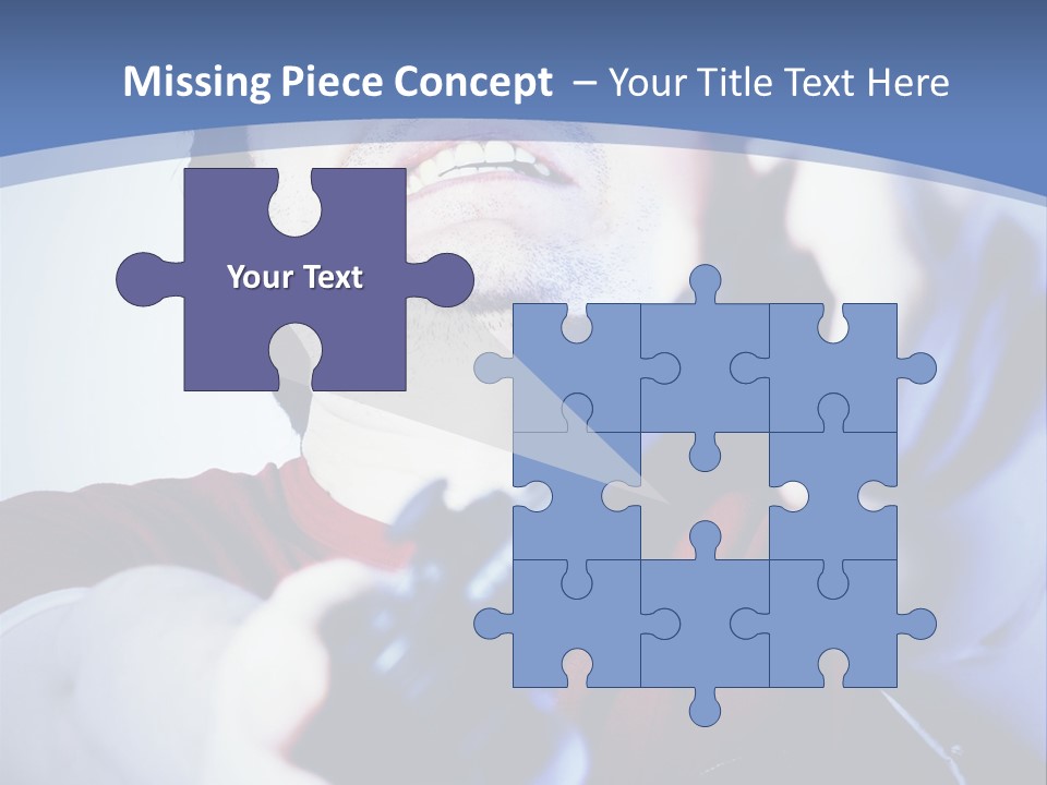 Attentive Intent Gaze PowerPoint Template