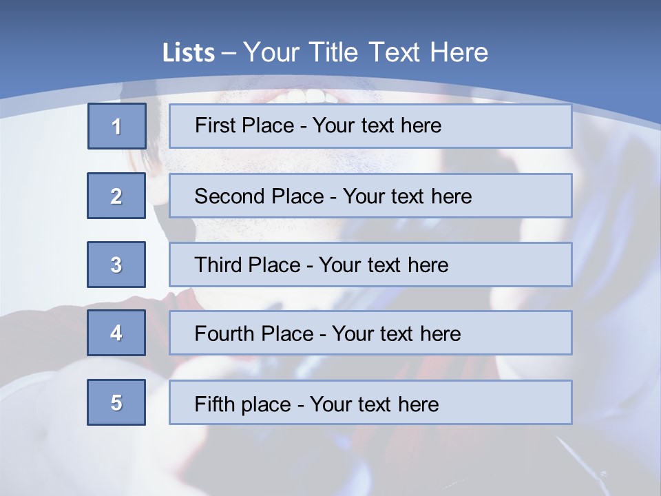Attentive Intent Gaze PowerPoint Template