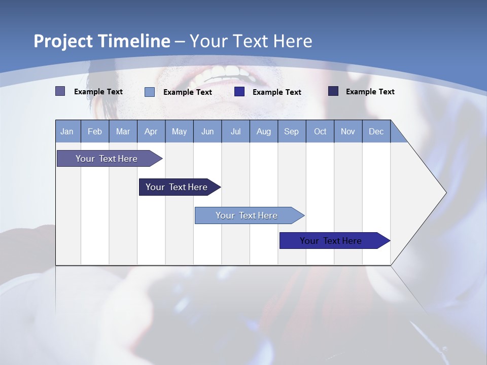 Attentive Intent Gaze PowerPoint Template