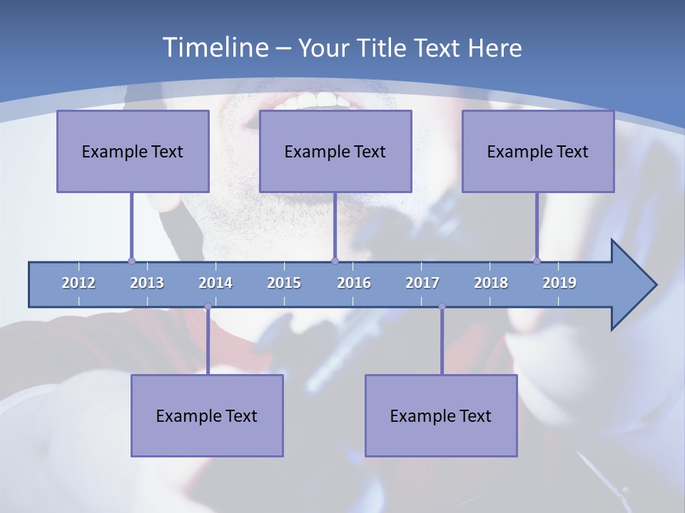 Attentive Intent Gaze PowerPoint Template