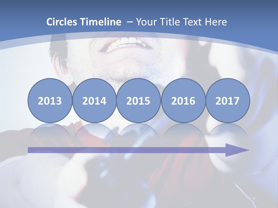 Attentive Intent Gaze PowerPoint Template