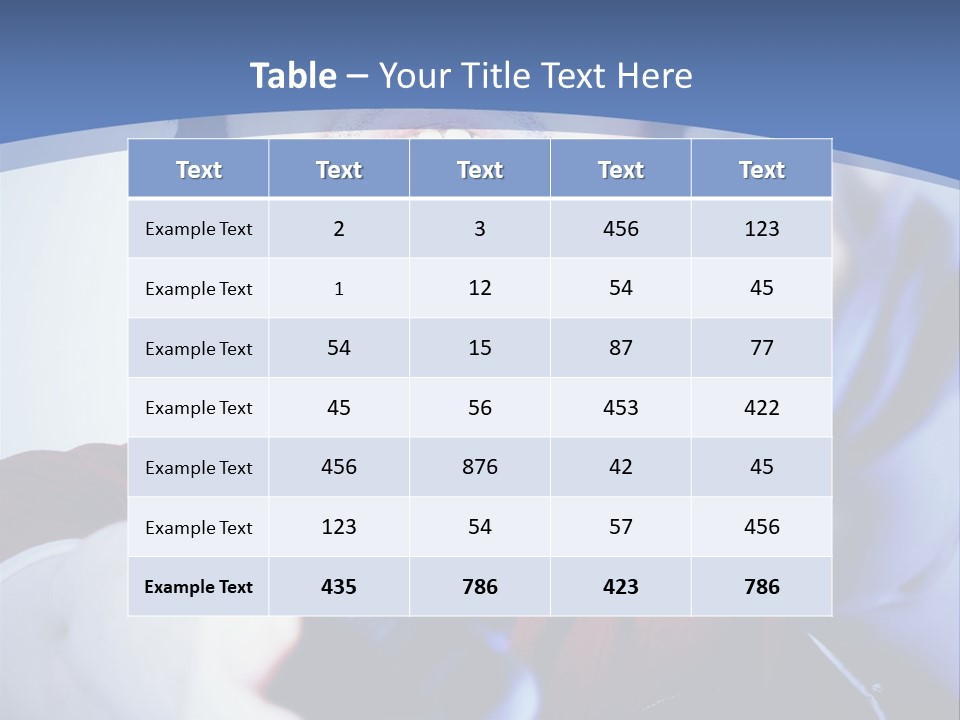 Attentive Intent Gaze PowerPoint Template