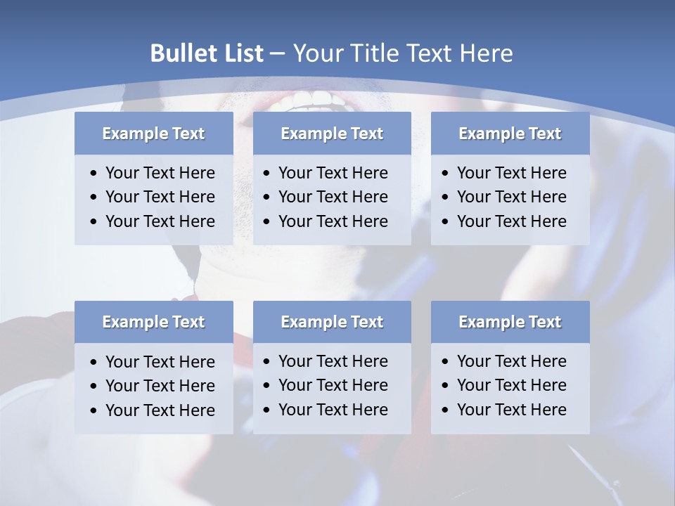 Attentive Intent Gaze PowerPoint Template