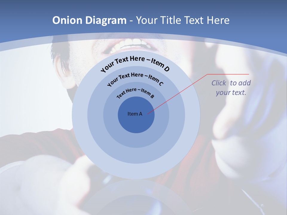 Attentive Intent Gaze PowerPoint Template