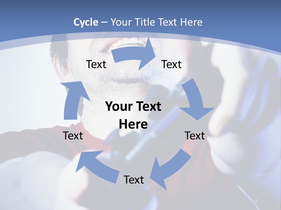 Attentive Intent Gaze PowerPoint Template