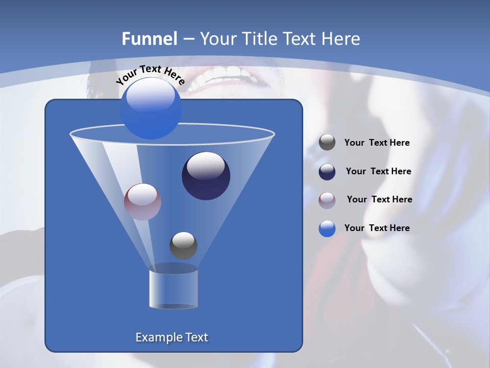 Attentive Intent Gaze PowerPoint Template