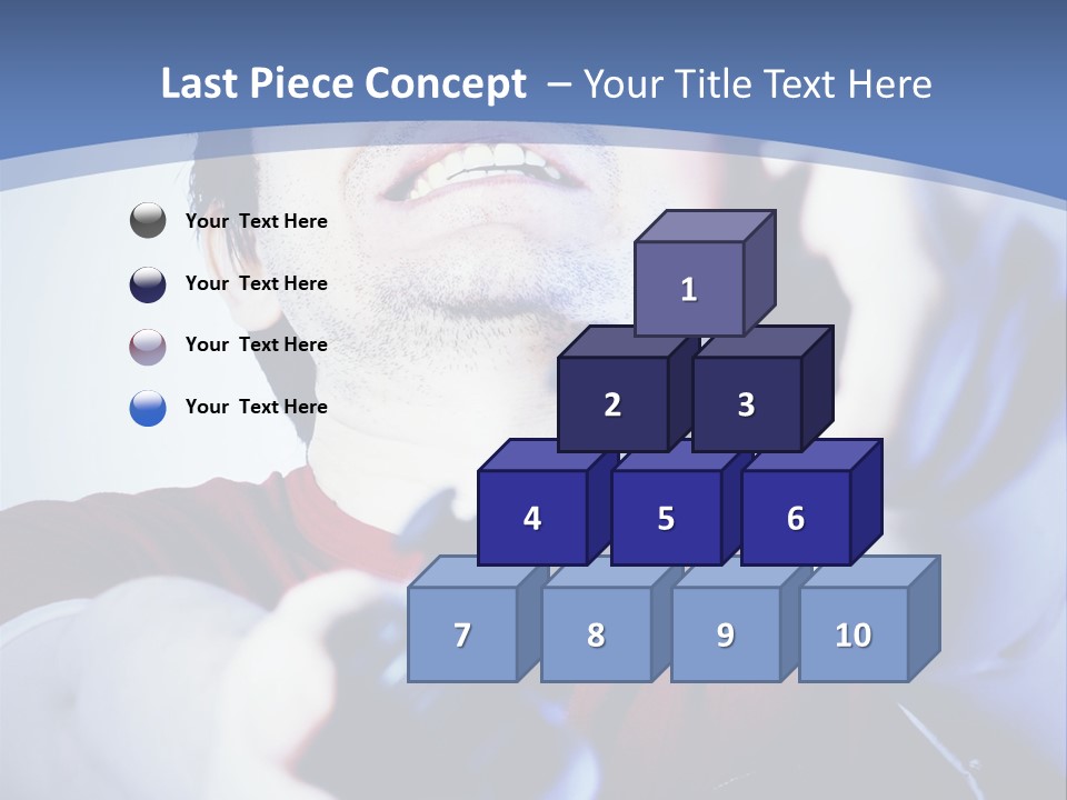 Attentive Intent Gaze PowerPoint Template