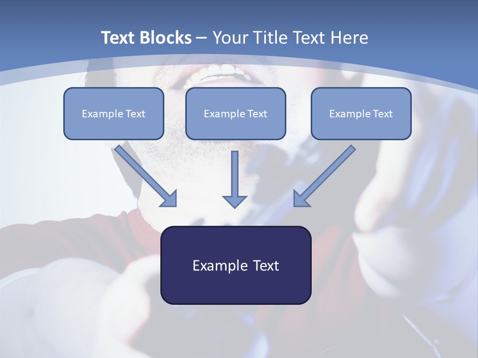Attentive Intent Gaze PowerPoint Template