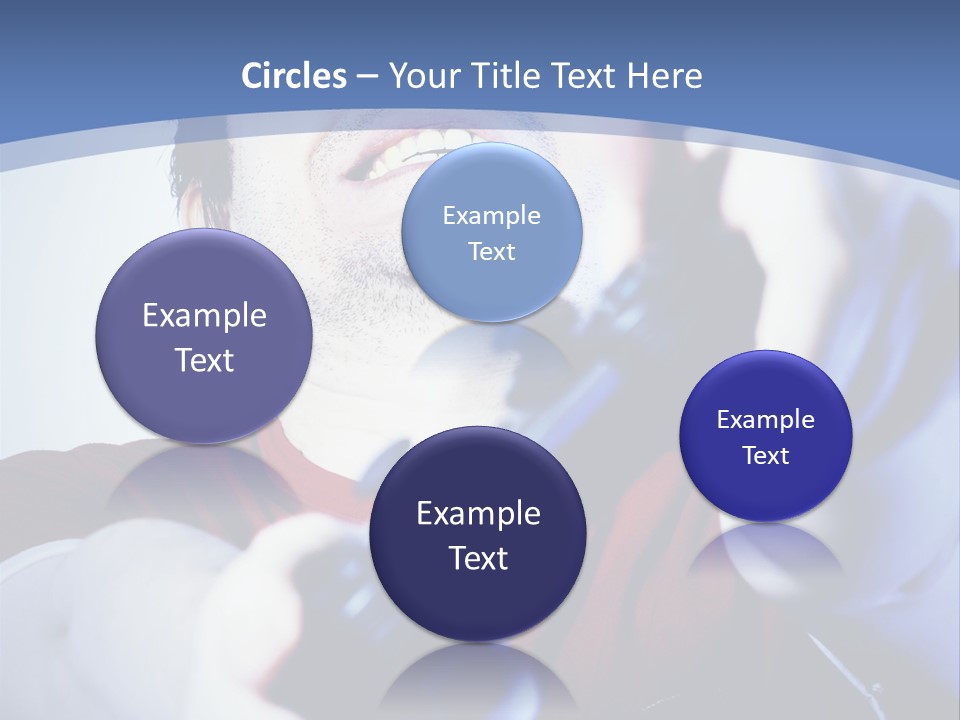 Attentive Intent Gaze PowerPoint Template