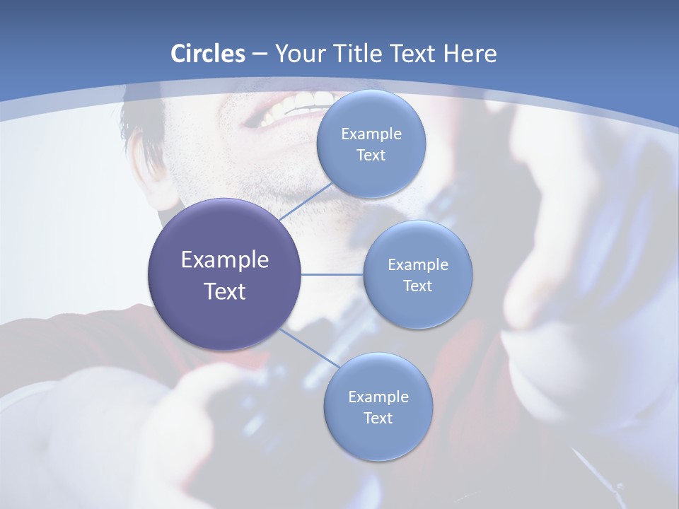 Attentive Intent Gaze PowerPoint Template