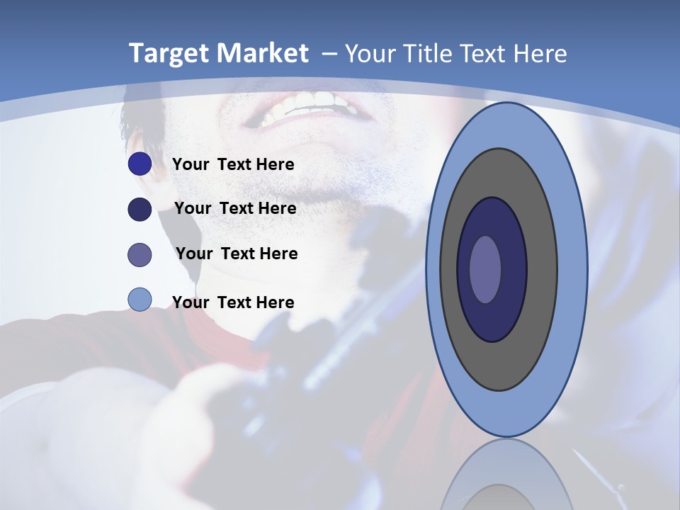 Attentive Intent Gaze PowerPoint Template