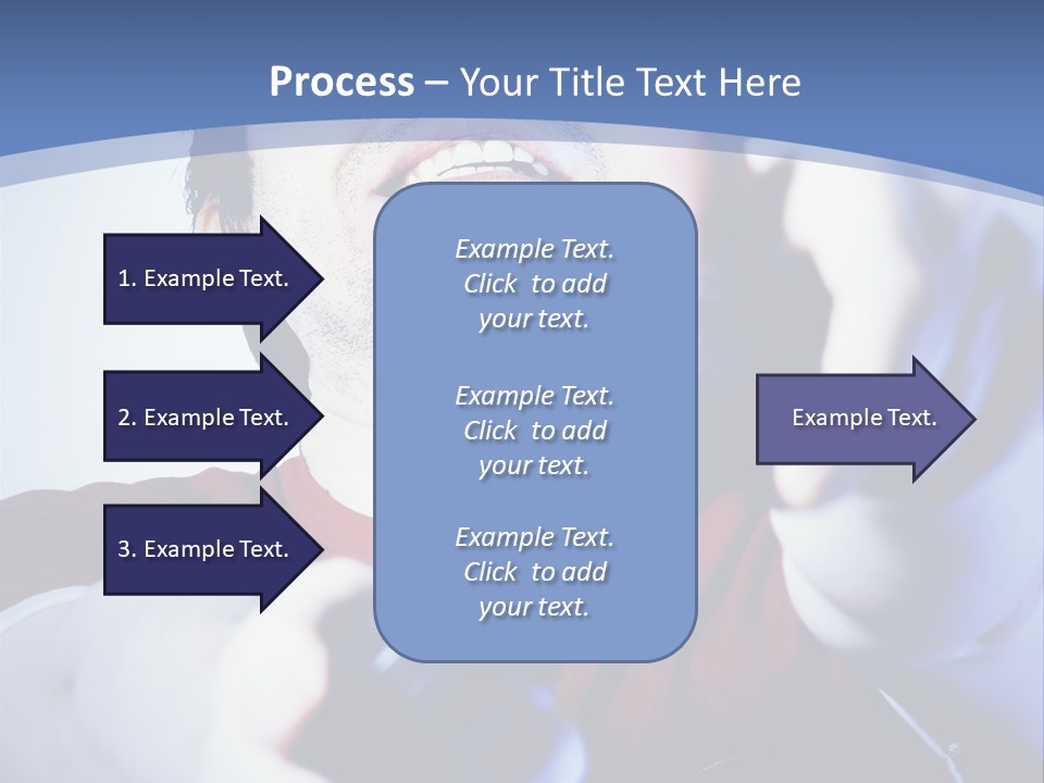 Attentive Intent Gaze PowerPoint Template