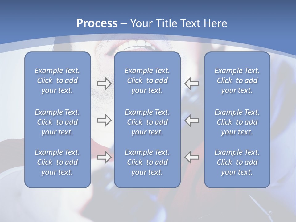 Attentive Intent Gaze PowerPoint Template