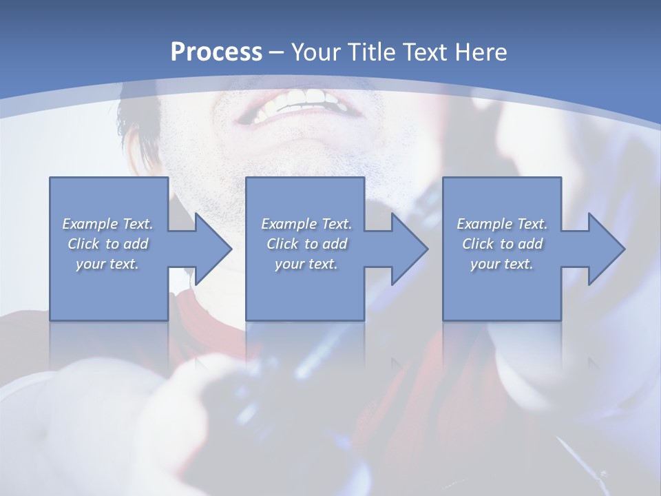 Attentive Intent Gaze PowerPoint Template