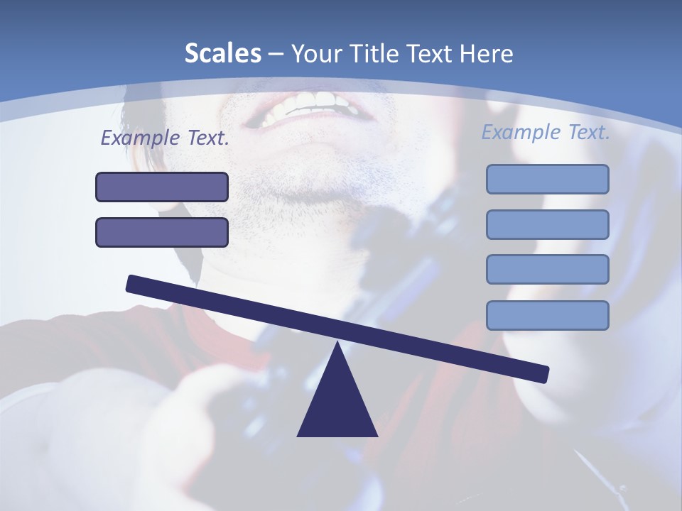 Attentive Intent Gaze PowerPoint Template