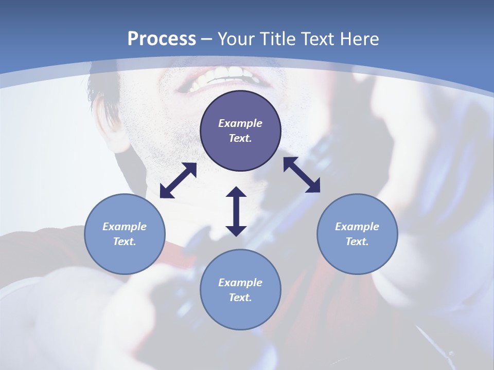 Attentive Intent Gaze PowerPoint Template