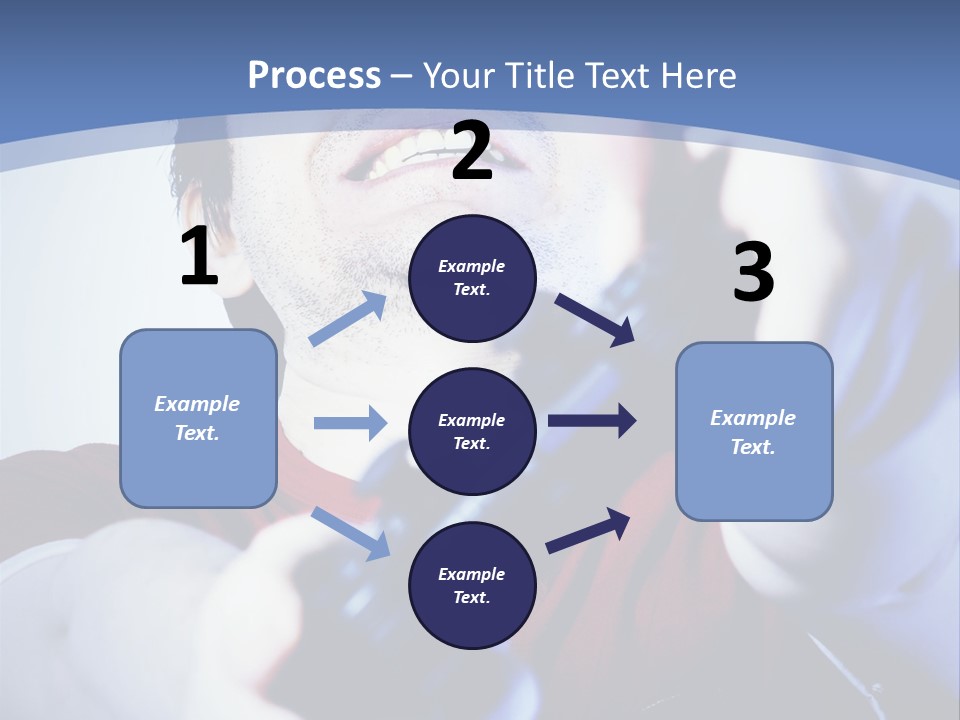 Attentive Intent Gaze PowerPoint Template