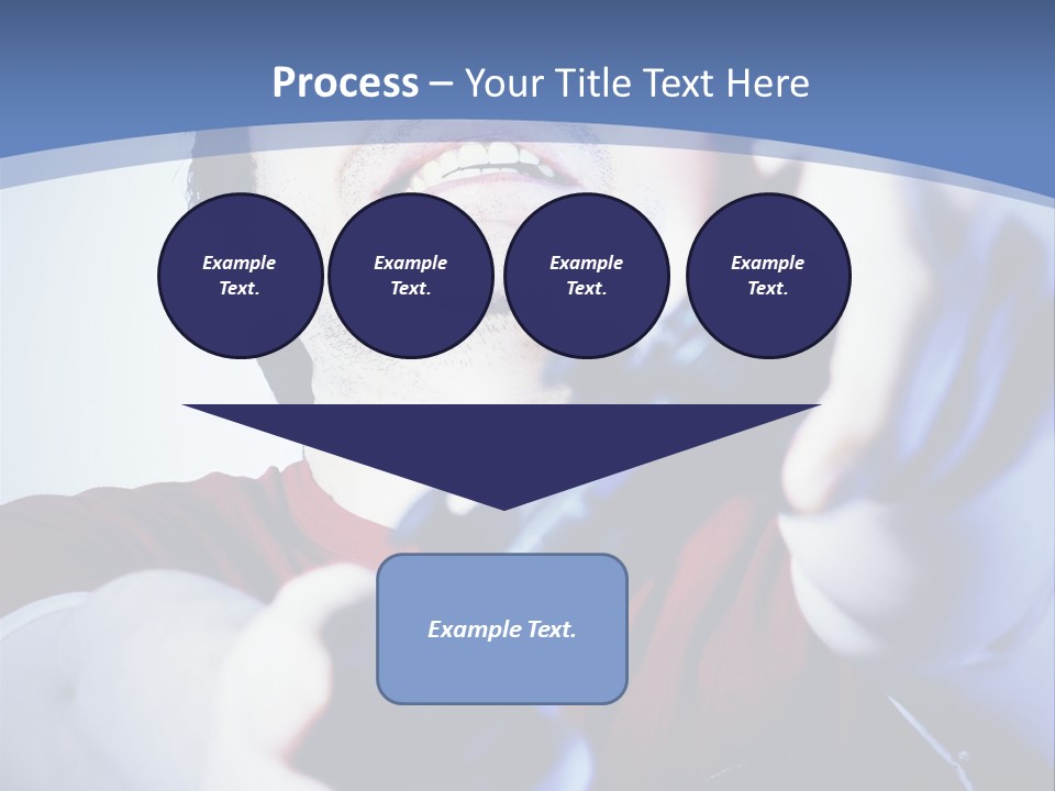 Attentive Intent Gaze PowerPoint Template