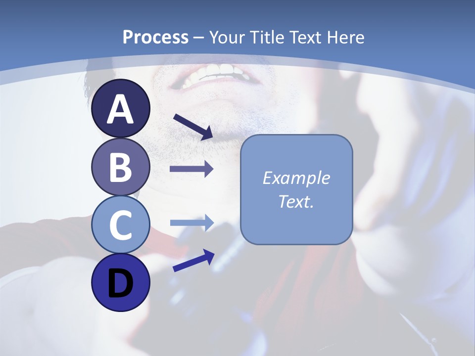 Attentive Intent Gaze PowerPoint Template