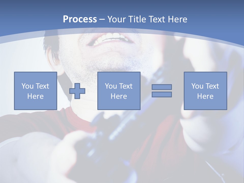 Attentive Intent Gaze PowerPoint Template