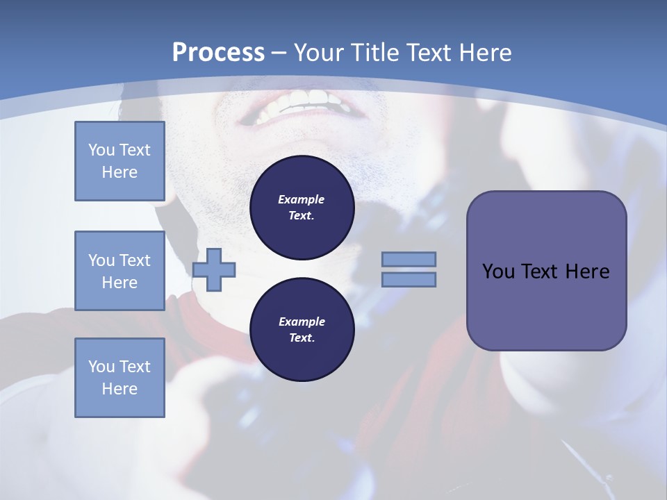 Attentive Intent Gaze PowerPoint Template