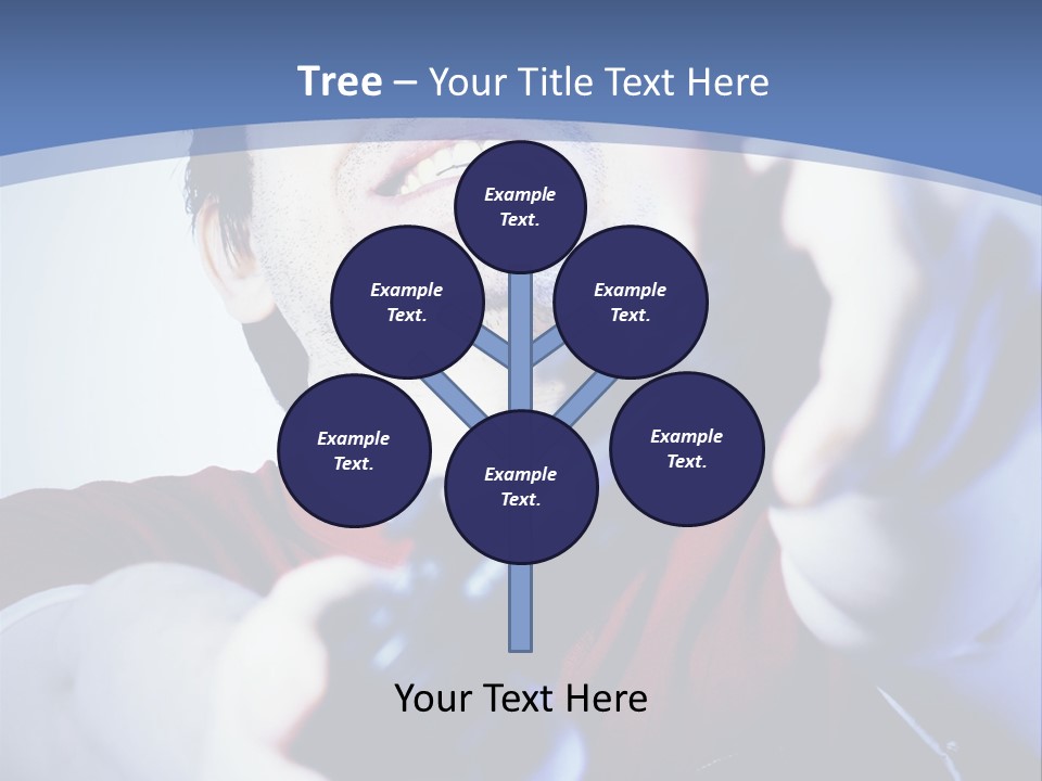 Attentive Intent Gaze PowerPoint Template