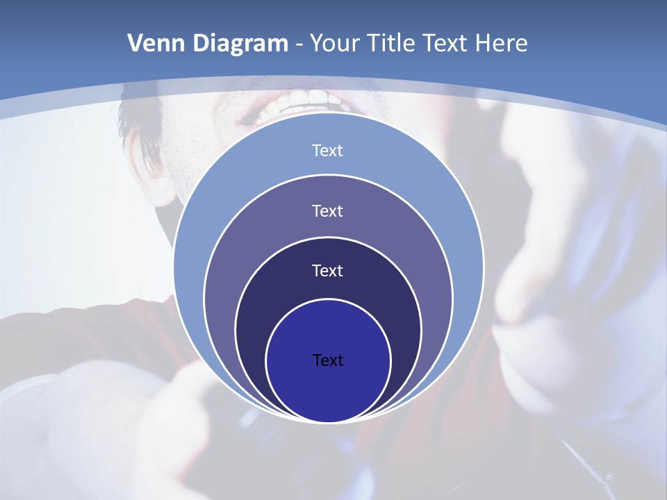 Attentive Intent Gaze PowerPoint Template