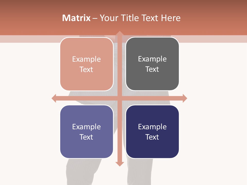 Folded Twenties Standing PowerPoint Template