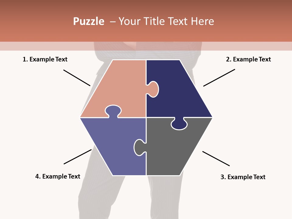 Folded Twenties Standing PowerPoint Template