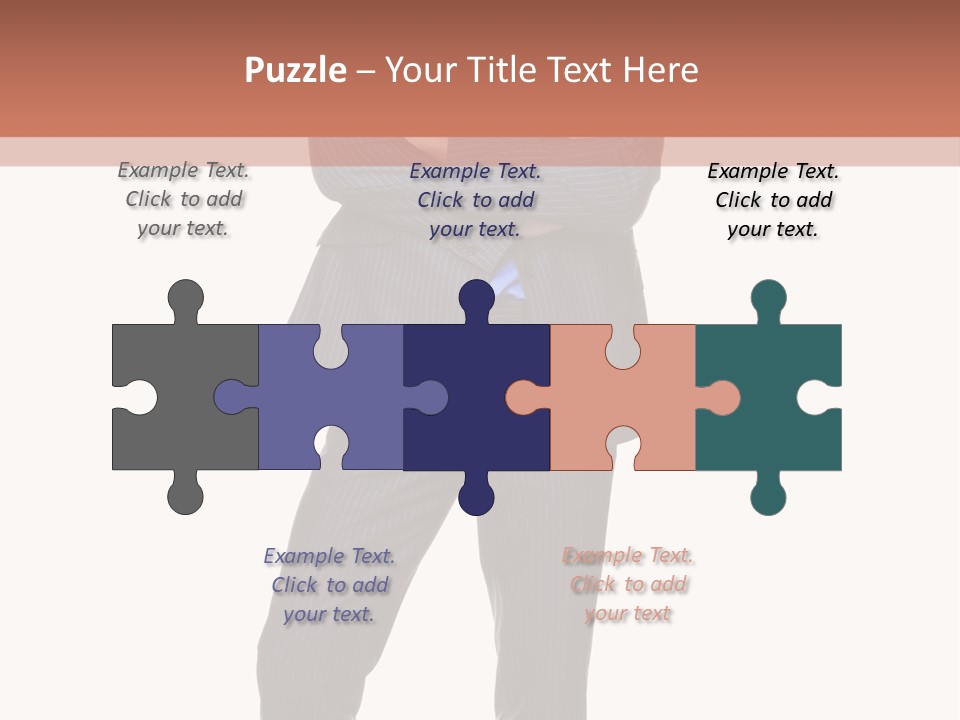 Folded Twenties Standing PowerPoint Template