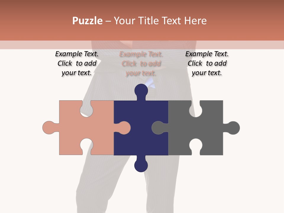 Folded Twenties Standing PowerPoint Template