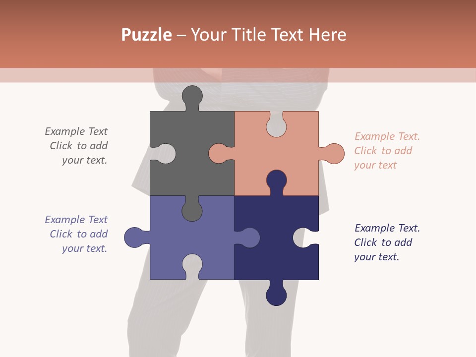 Folded Twenties Standing PowerPoint Template