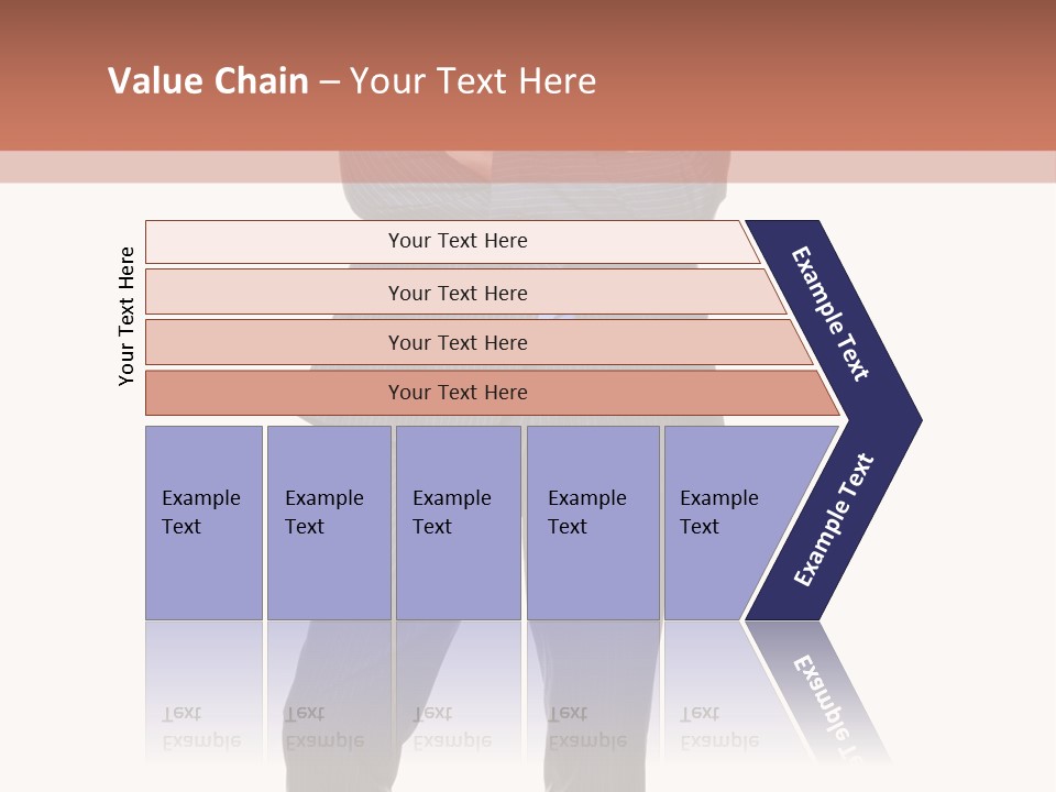 Folded Twenties Standing PowerPoint Template