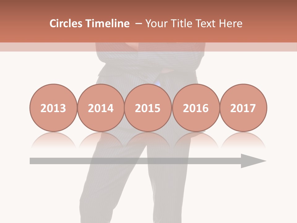 Folded Twenties Standing PowerPoint Template