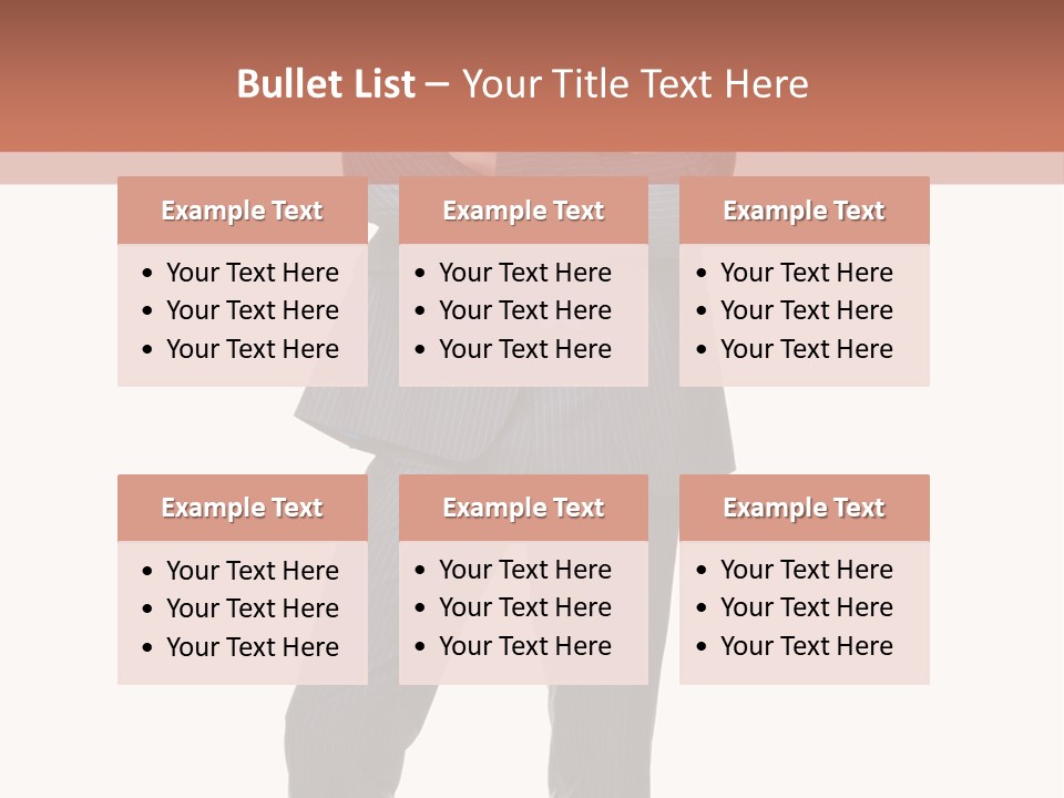 Folded Twenties Standing PowerPoint Template