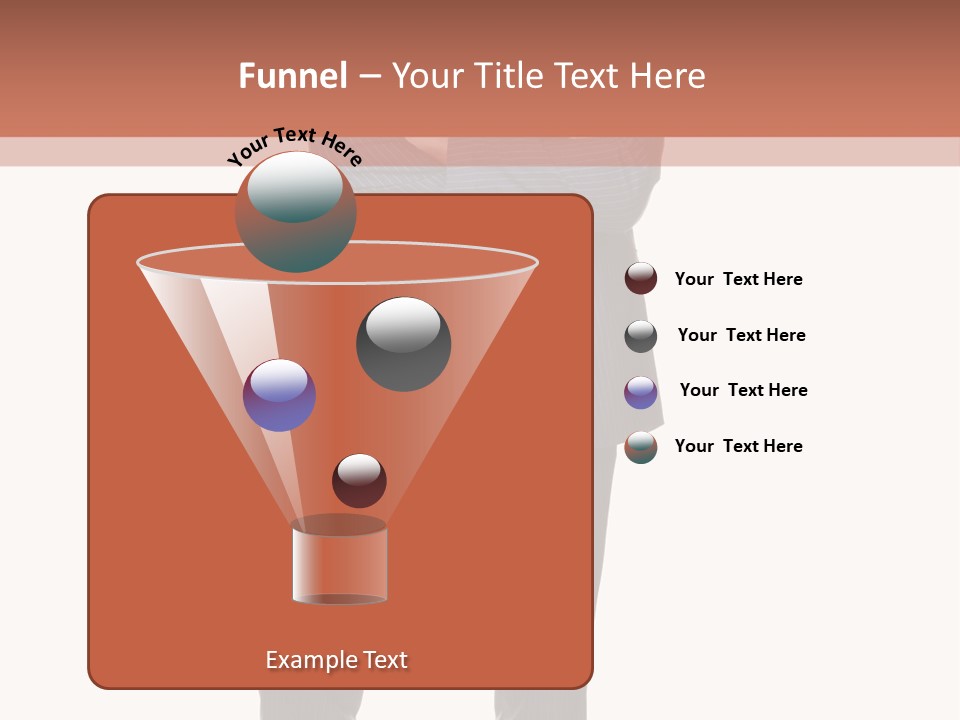 Folded Twenties Standing PowerPoint Template