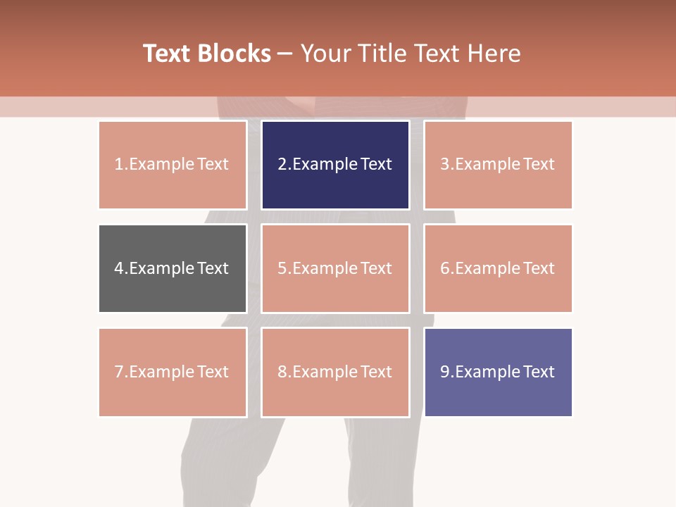 Folded Twenties Standing PowerPoint Template