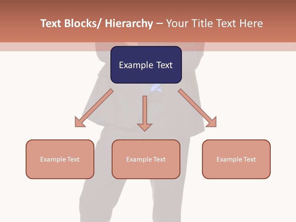 Folded Twenties Standing PowerPoint Template