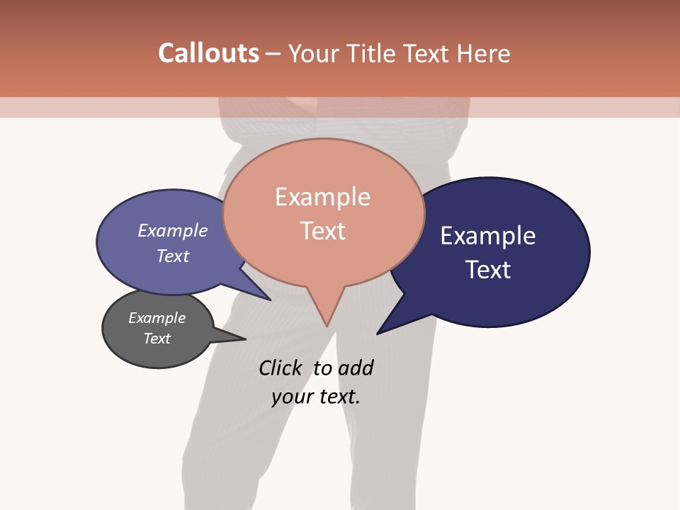 Folded Twenties Standing PowerPoint Template