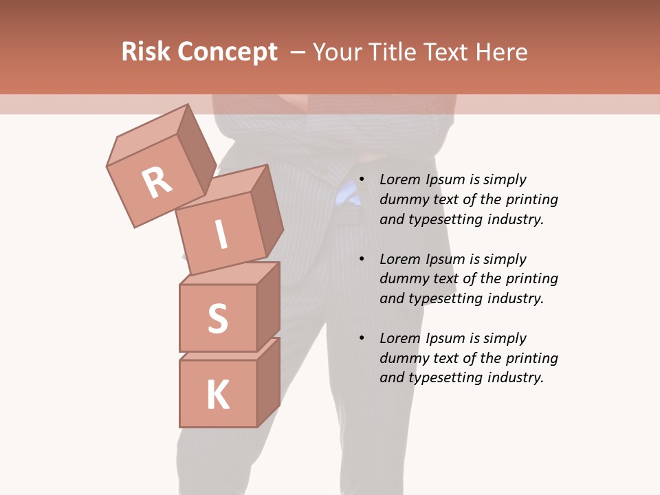 Folded Twenties Standing PowerPoint Template