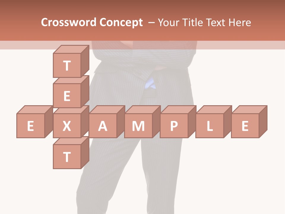 Folded Twenties Standing PowerPoint Template